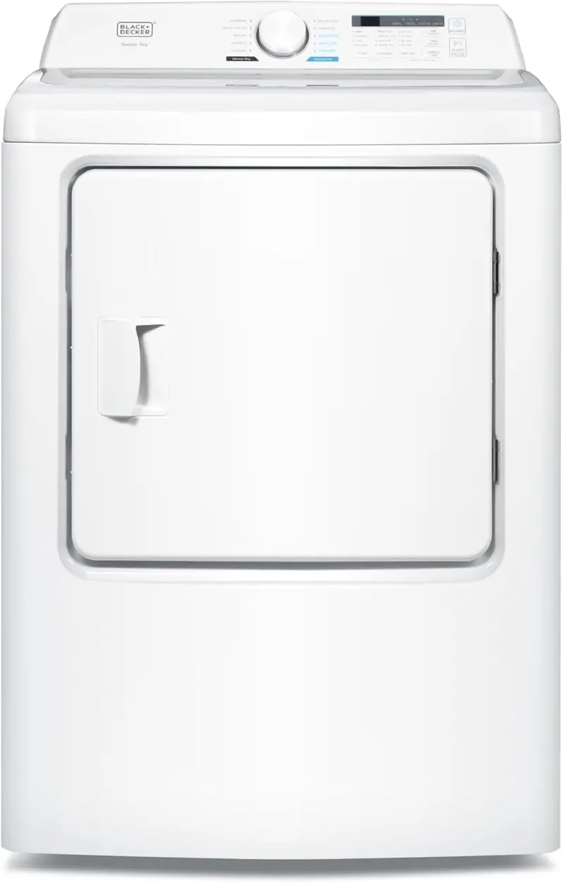 1.5 Cu. Ft. Portable Vented Dryer – 850W Compact Electric Unit with Stainless Drum & Standard 120V Plug Compatibility
