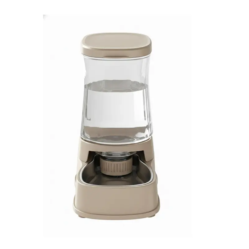 1-Gallon Stainless Steel Gravity Water Dispenser for Pets – Leak-Resistant & Rustproof