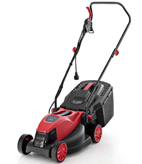 10-Amp Corded Electric Lawn Mower — 13-Inch 2-in-1 Mulching and Bagging Model