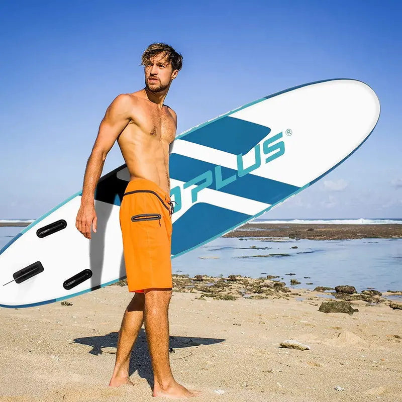 10 ft or 11 ft All-in-One Inflatable SUP – Durable Drop-Stitch Construction with Carry Kit