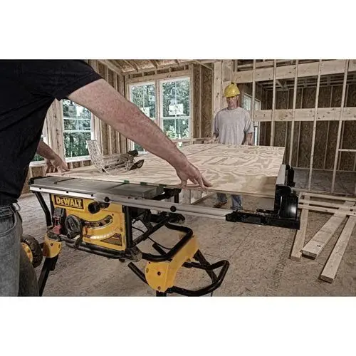 10-Inch Portable Cabinet Table Saw – 32-1/2" Rip Capacity, 15-Amp Motor, Jobsite-Ready Design