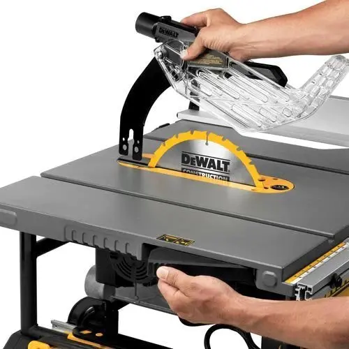 10-Inch Portable Cabinet Table Saw – 32-1/2" Rip Capacity, 15-Amp Motor, Jobsite-Ready Design