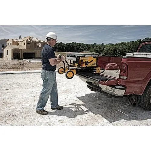 10-Inch Portable Cabinet Table Saw – 32-1/2" Rip Capacity, 15-Amp Motor, Jobsite-Ready Design