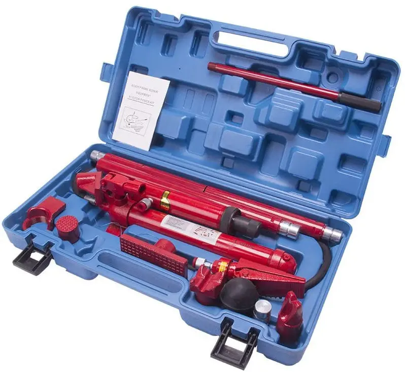 10-Ton Porta-Power Hydraulic Repair Kit – Heavy-Duty Frame Alignment & Straightening System