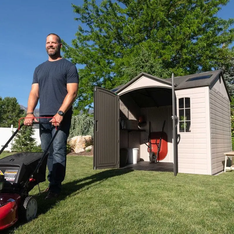 10' x 8' Weatherproof Resin Plastic Storage Shed – Durable Side-Access Unit Requiring Assembly 2