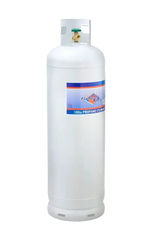 100-Lb DOT-Certified Steel Propane Cylinder – POL Valve, Ships Empty for Refill 2