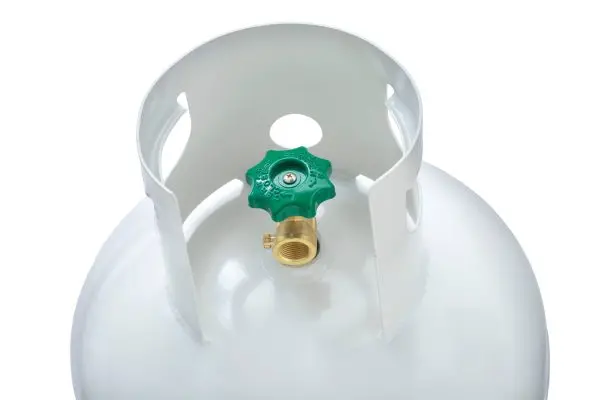100-Lb DOT-Certified Steel Propane Cylinder – POL Valve, Ships Empty for Refill