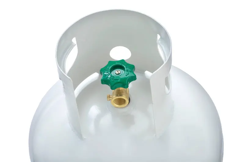 100-Lb DOT-Certified Steel Propane Cylinder – POL Valve, Ships Empty for Refill