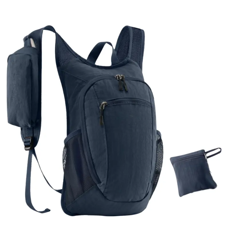 10L Lightweight Foldable Hiking Backpack – Features Chest Stabilizer & Quick-Access Pockets