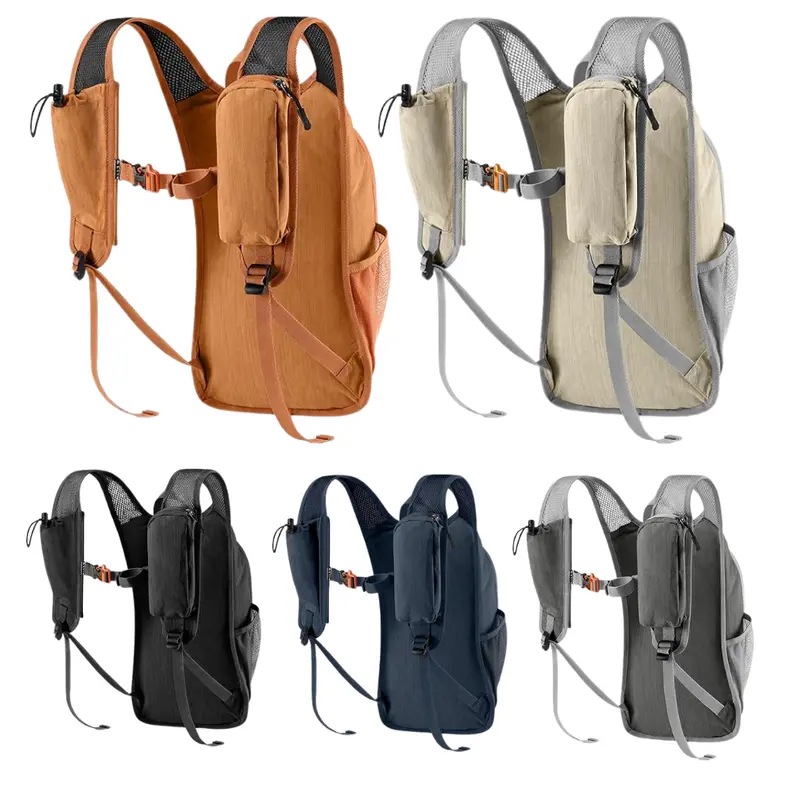 10L Lightweight Foldable Hiking Backpack – Features Chest Stabilizer & Quick-Access Pockets