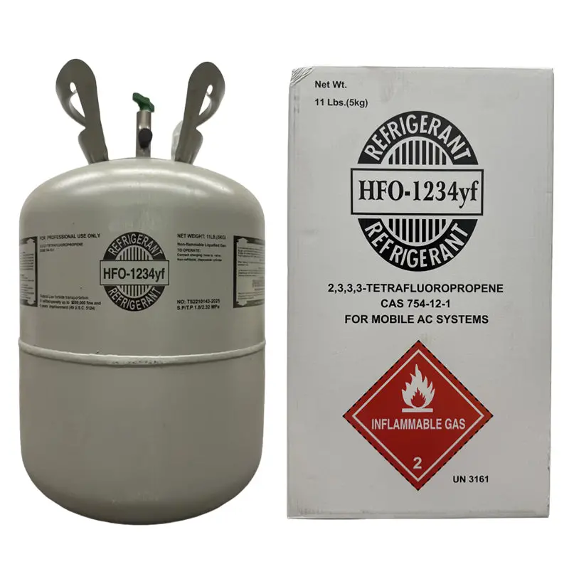 11-Pound R1234yf Refrigerant Can — Eco-Conscious A/C Recharge Gas for Modern Automotive Systems 2
