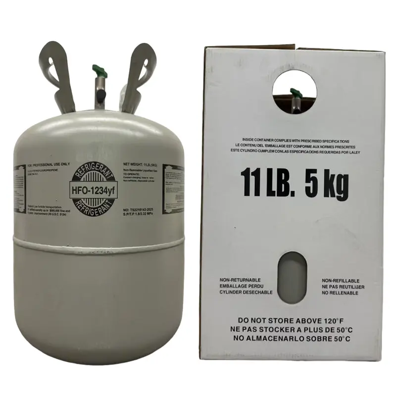 11-Pound R1234yf Refrigerant Can — Eco-Conscious A/C Recharge Gas for Modern Automotive Systems