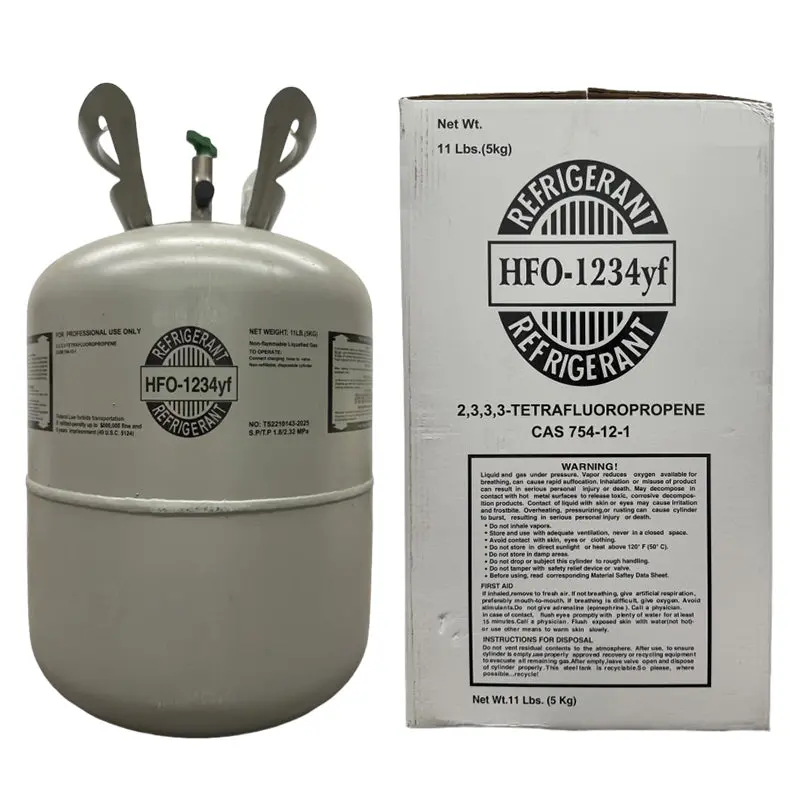 11-Pound R1234yf Refrigerant Can — Eco-Conscious A/C Recharge Gas for Modern Automotive Systems