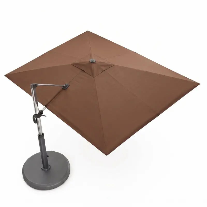 12-Foot Cantilever Patio Umbrella – 360° Swivel Base and UV-Resistant Canopy for Full Shade Coverage