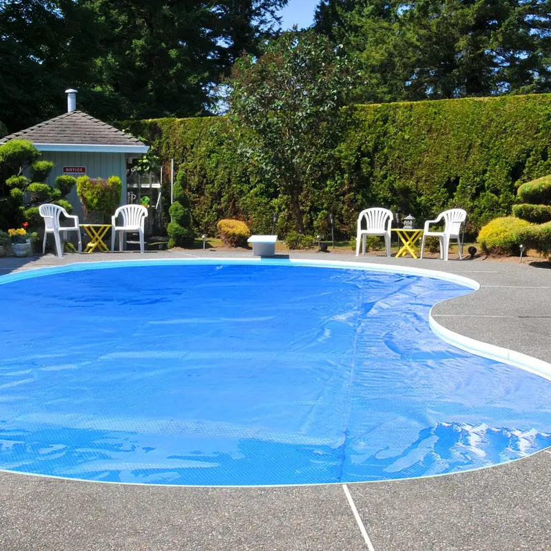 12 ft × 24 ft Solar Pool Cover – 12-Mil UV-Resistant Blanket with Carry Bag for All Pool Types