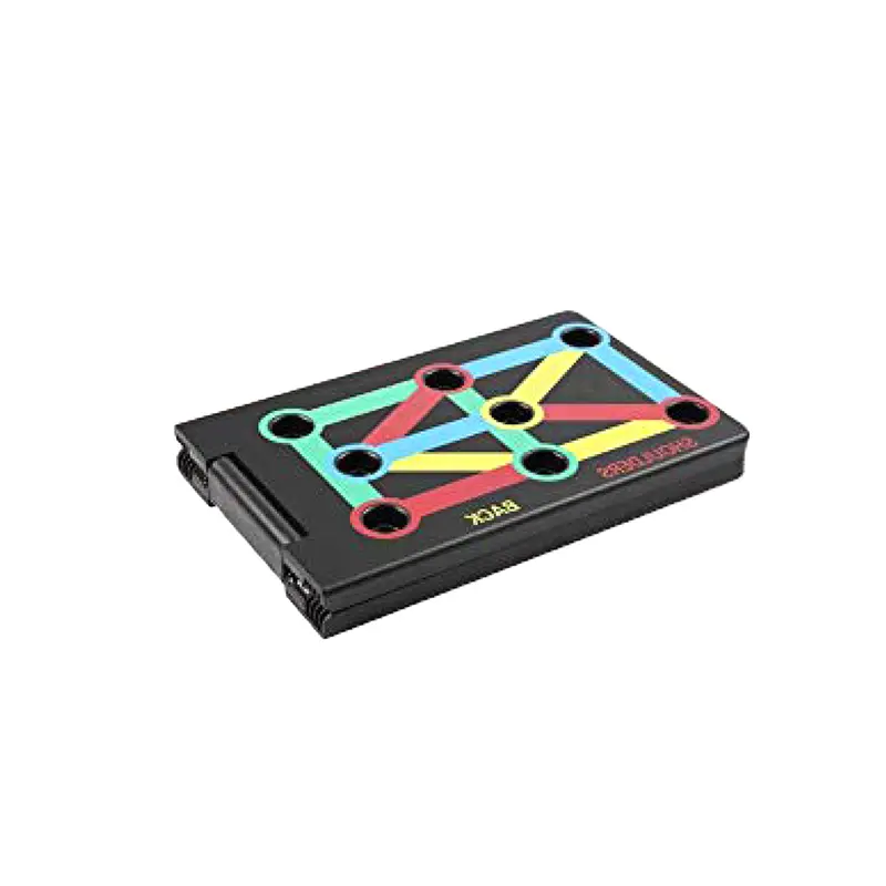12-Function Push-Up Training Board with Detachable Resistance Handles and Anti-Slip Base