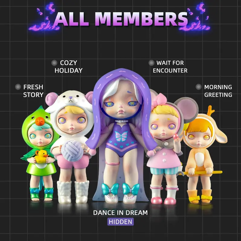 12-Pack Fashion Trendsetters Blind Box Mini Figure Collection – Collectible Gift Set