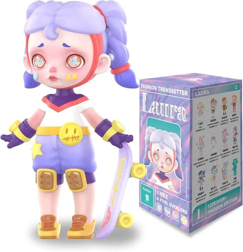 12-Pack Fashion Trendsetters Blind Box Mini Figure Collection – Collectible Gift Set