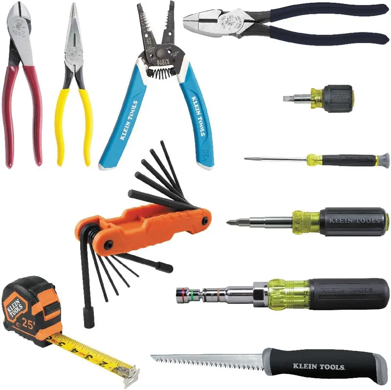12-Piece Electrician’s Tool Kit – Professional 5300 Set with Pouch, Belt, and Essentials 2