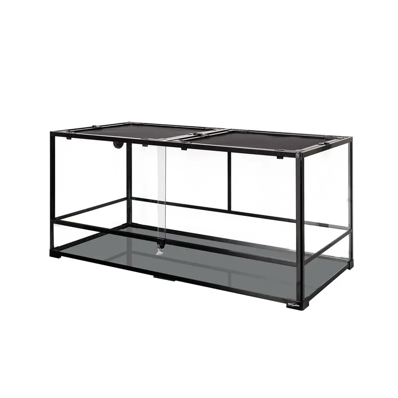 120-Gallon Extra-Wide Reptile Terrarium – Spacious Enclosure for Large Herpetofauna