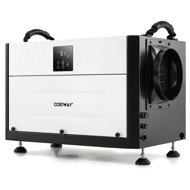 124-Pint Crawl Space Dehumidifier for Up to 1,300 Sq. Ft — Includes Extended 9.8-Foot Drain Hose and Remote Control Panel 2