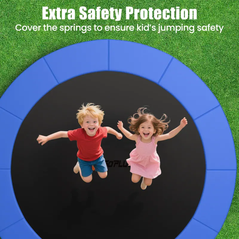 14-Foot Universal Round Trampoline Safety Pad – Waterproof Protective Cover