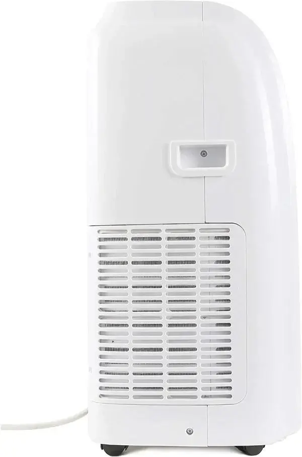 14,000 BTU Portable Air Conditioner with Built-in Heater – White 3-in-1 Smart Cooling Unit with Remote Control
