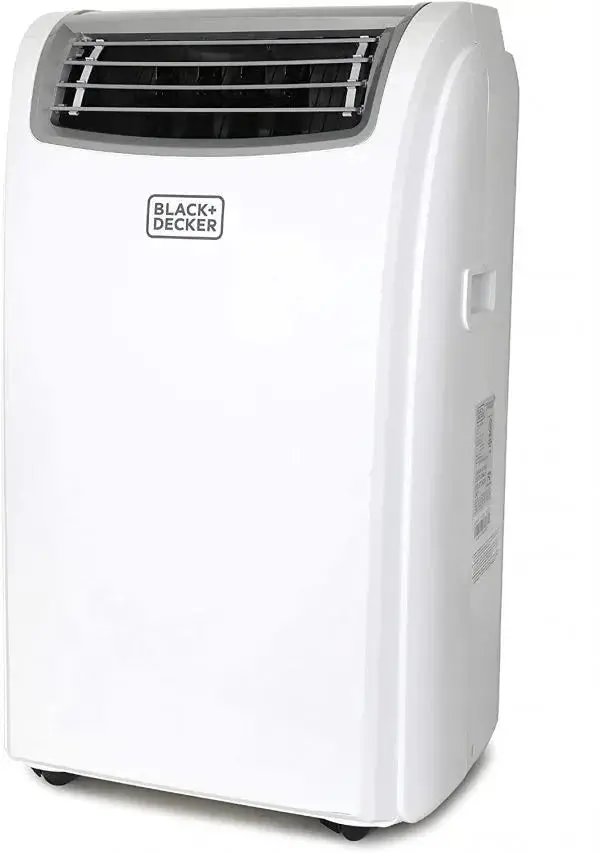 14,000 BTU White Portable AC Unit with Heating Function and Smart Remote – Compact 3-in-1 Climate Control System