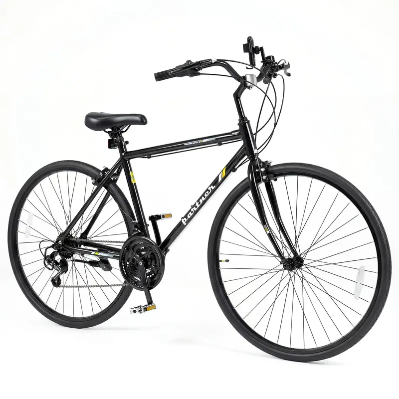 18-Speed Urban Hybrid Commuter Bike – 700C Wheels, Shimano Gears, City-Optimized