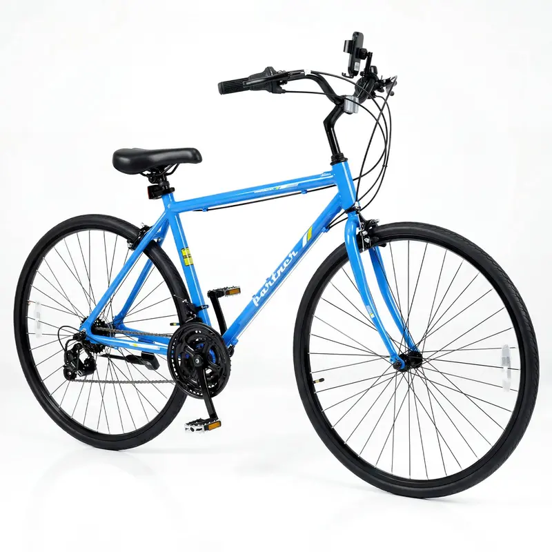 18-Speed Urban Hybrid Commuter Bike – 700C Wheels, Shimano Gears, City-Optimized 2