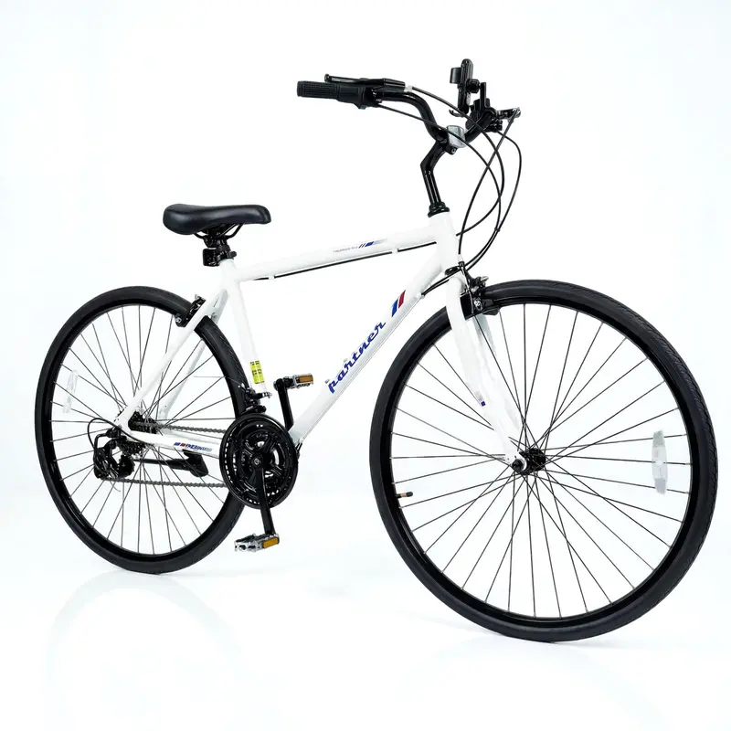 18-Speed Urban Hybrid Commuter Bike – 700C Wheels, Shimano Gears, City-Optimized