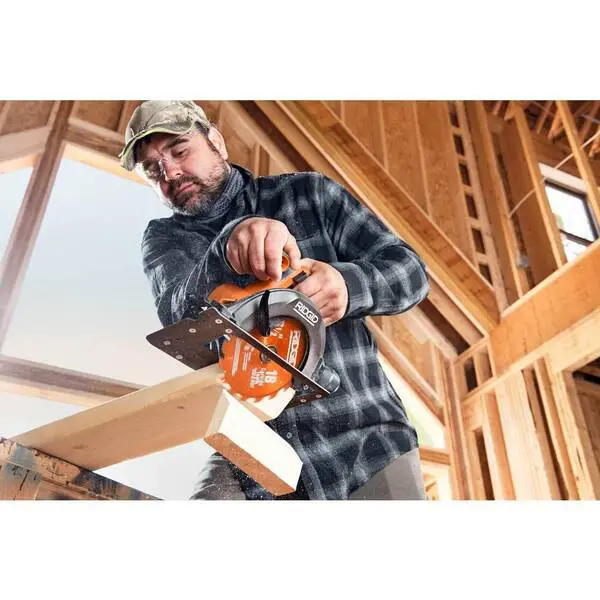 18V Cordless 4-Tool Combo Kit – Drywall Cut-Out Tool, Two Batteries, Fast Charger & Organized Storage Bag