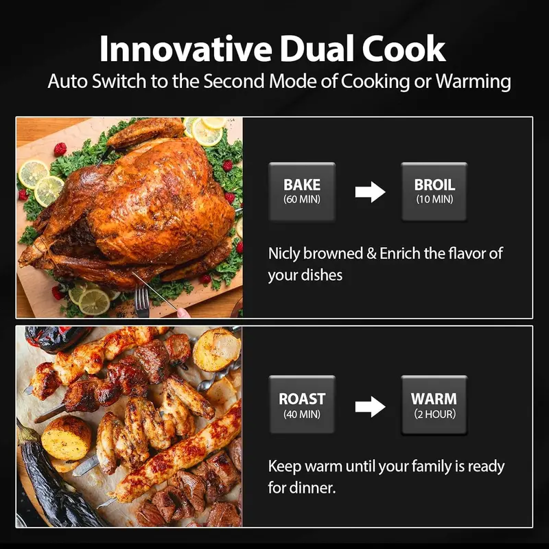 19-in-1 Air Fryer Oven Combo – Extra-Large Countertop Multi-Cooker