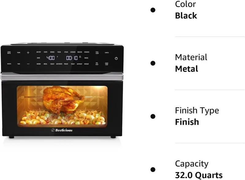 19-in-1 Air Fryer Oven Combo – Extra-Large Countertop Multi-Cooker
