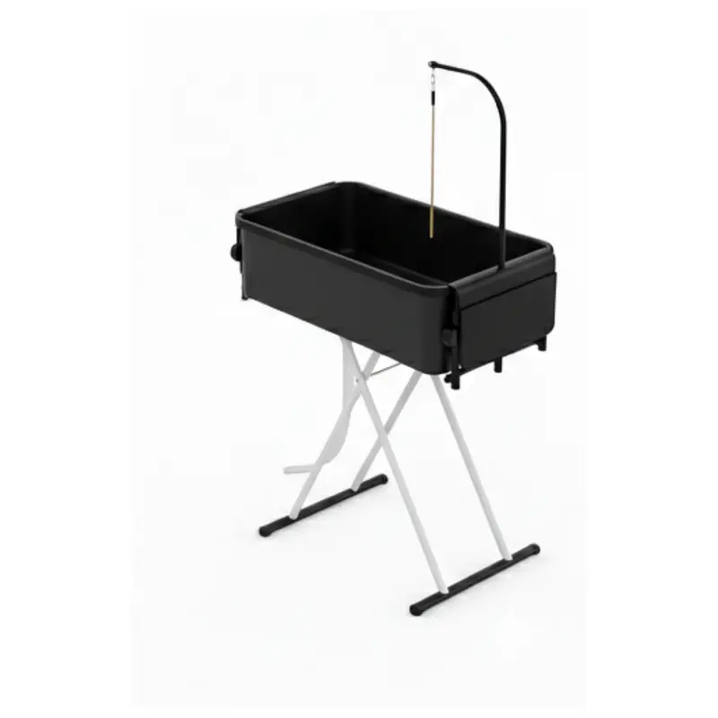 2-in-1 Portable Pet Bathing Tub & Grooming Station with Drain Hose 2