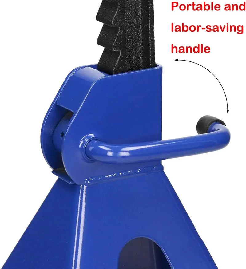 2-Ton Quick-Lift Trolley Jack with Safety Kit – Includes Two 3-Ton Axle Stands for Secure Vehicle Support