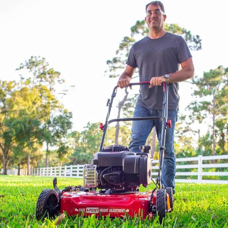 20-Inch Residential Gas Push Mower – 125cc Briggs & Stratton Engine for Effortless Lawn Care