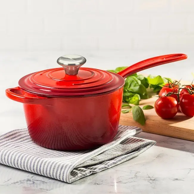 20-Piece Cast Iron Cookware Set – Includes 10.25-Inch Skillet and 1.75-Quart Covered Saucepan
