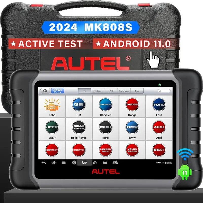 2024 MK808BT Pro / MX808S / M808Z Bidirectional Automotive Scanner — Full-System Diagnostics, ECU Coding & Real-Time Data