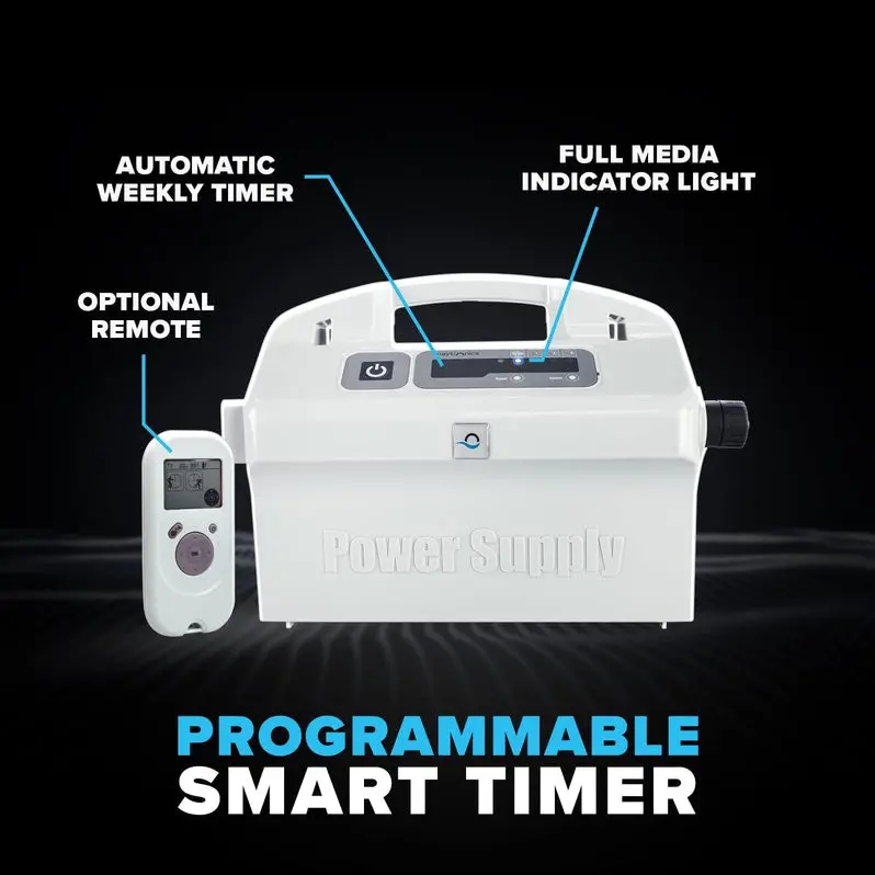 2024 Smart Robotic Pool Cleaner – In-Ground Pool Vacuum for Up to 50 Feet, Featuring Waterline Cleaning, Dual Filtration, and Programmable Weekly Schedules
