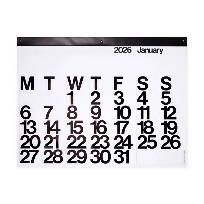 2026 Stendig Art Calendar – Curated Modernist Wall Calendar Featuring Iconic Artists and Timeless Graphic Design