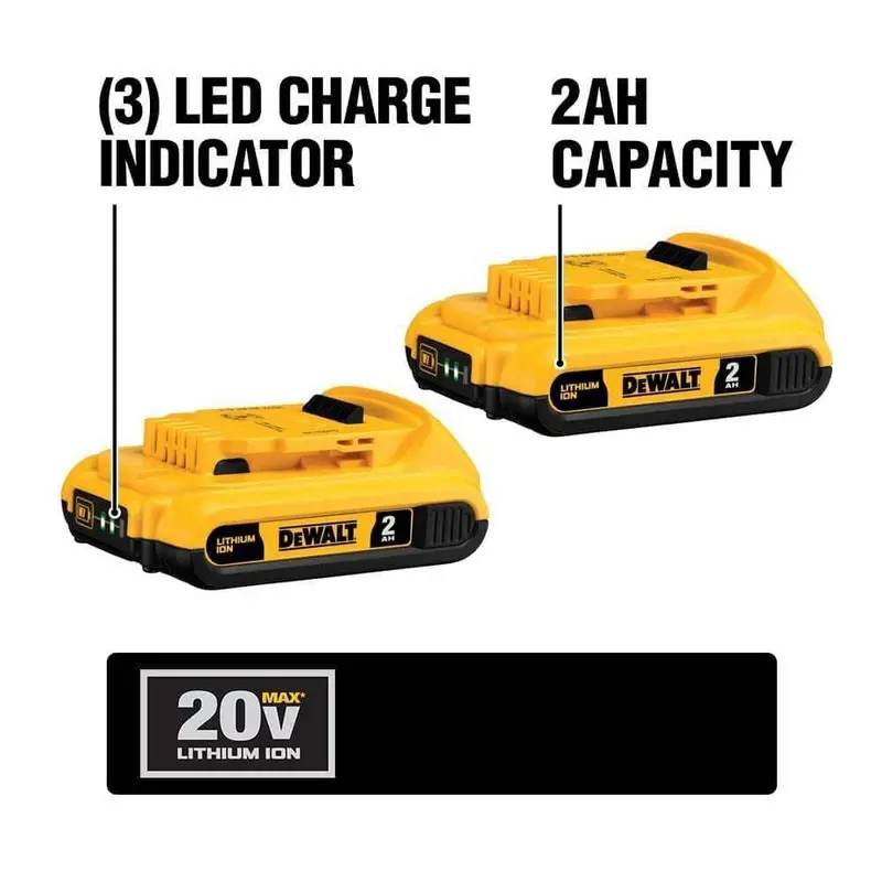 20V MAX 10-Piece Cordless Power Tool Kit – Includes Dual Batteries & Fast-Charging Station 2