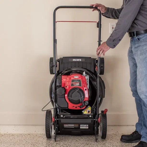 21-Inch Compact Gas Push Mower – Briggs & Stratton Engine with Foldable Mow-N-Stow Frame