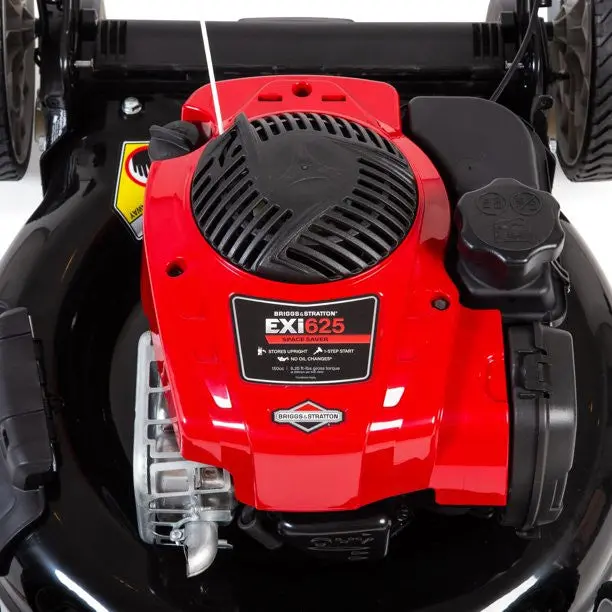 21-Inch Compact Gas Push Mower – Briggs & Stratton Engine with Foldable Mow-N-Stow Frame