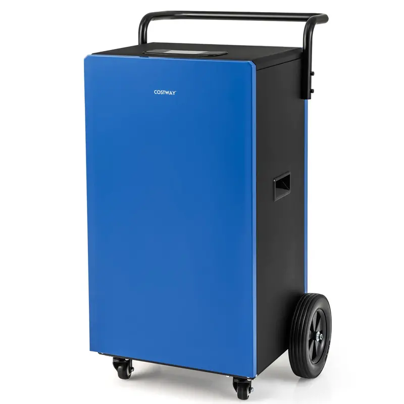 215-Pint Industrial-Strength Dehumidifier – Commercial Unit with 24-Hour Timer & Drain Hose