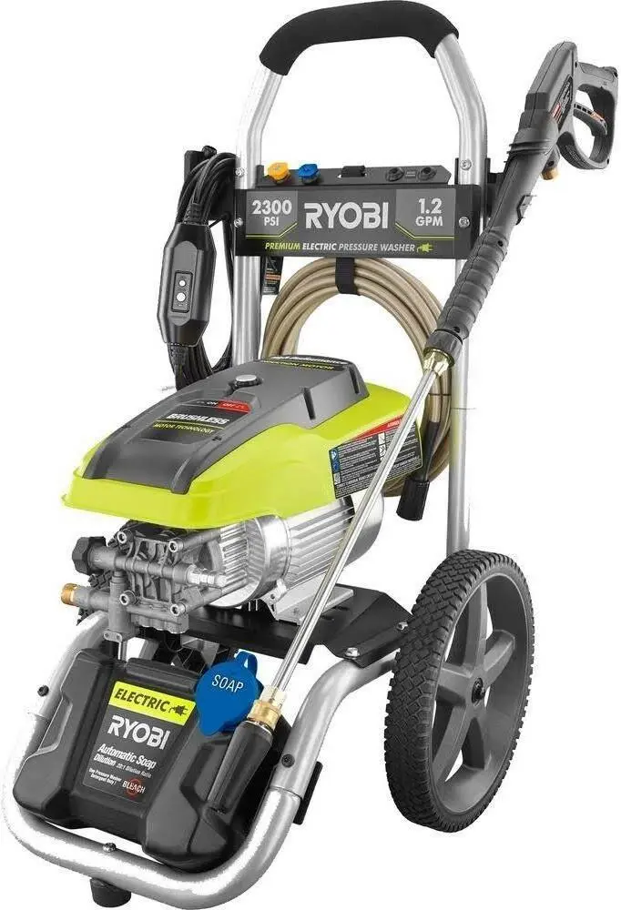 2300 PSI Electric Pressure Washer – Compact 1.2 GPM High-Efficiency Cleaning System