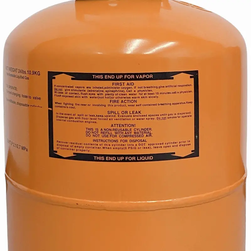 24 lb R404A Refrigerant – High-Purity Gas for Low-Temperature Commercial Refrigeration