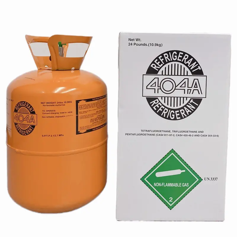 24 lb R404A Refrigerant – High-Purity Gas for Low-Temperature Commercial Refrigeration