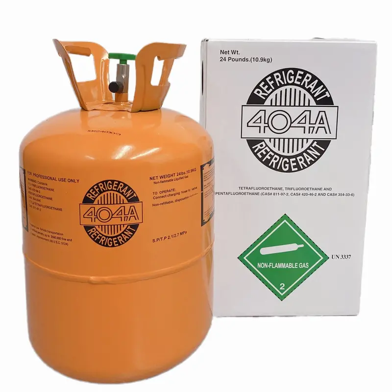 24 lb R404A Refrigerant – High-Purity Gas for Low-Temperature Commercial Refrigeration