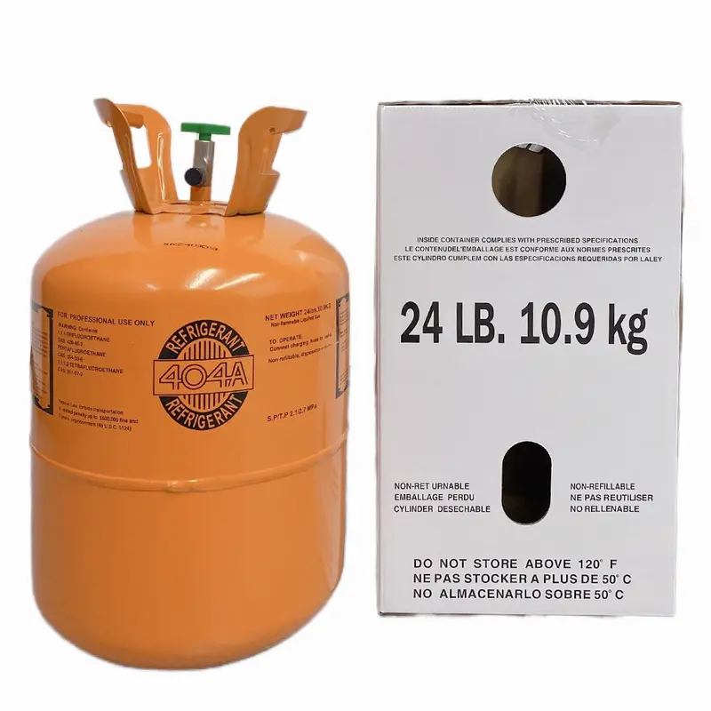 24 lb R404A Refrigerant – High-Purity Gas for Low-Temperature Commercial Refrigeration